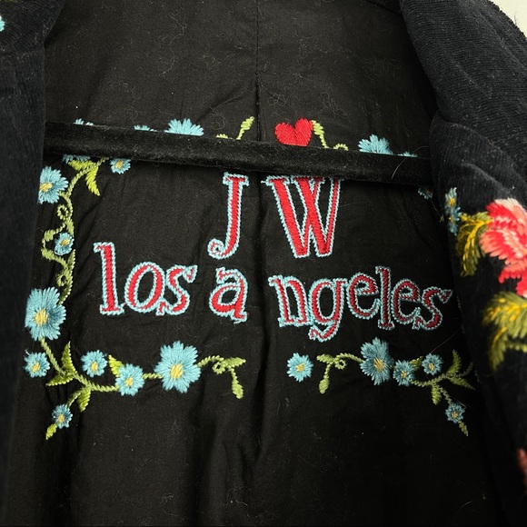 Johnny Was LA Floral Embroidered Corduroy Jacket - Picture 3 of 5